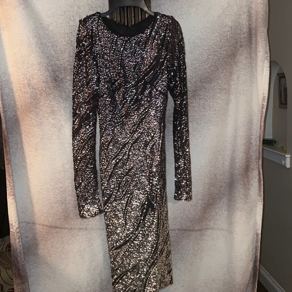 Ombré sequins dress….Worn once!